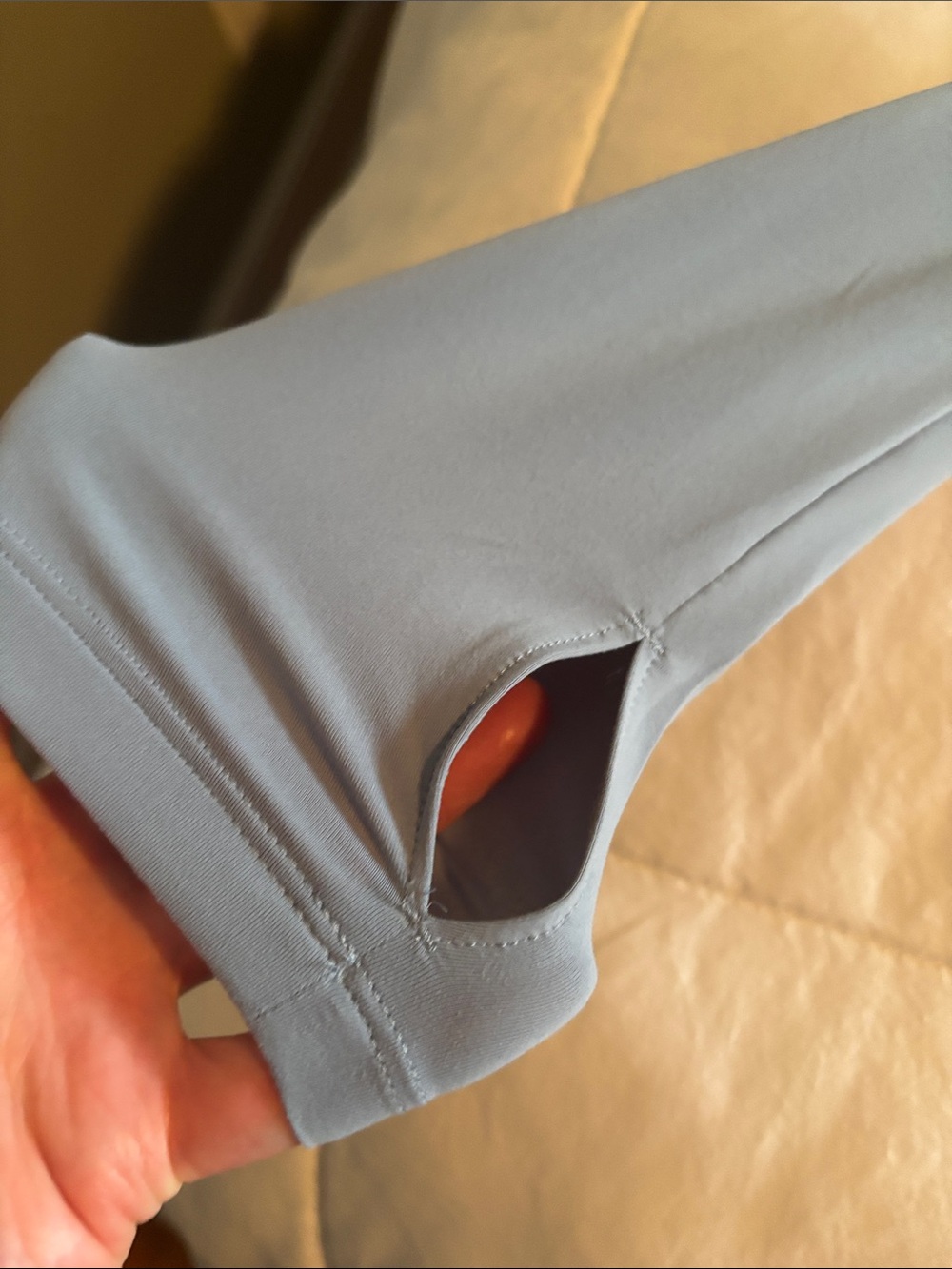 Mountain Hardwear Light Blue Hooded Long-Sleeve Pullover - Picture 5 of 8